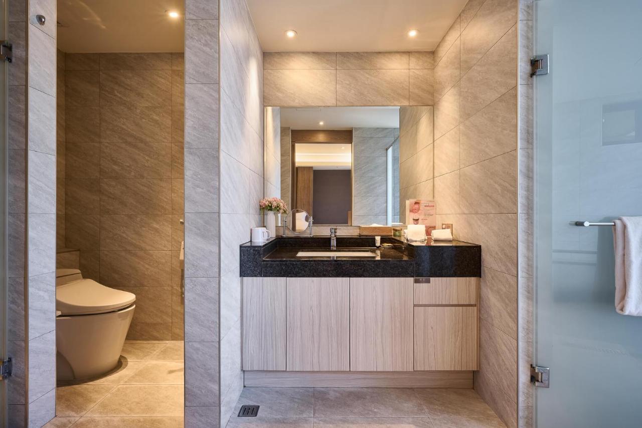 Cuncyue Hot Spring Resort Лодун Экстерьер фото Bathroom